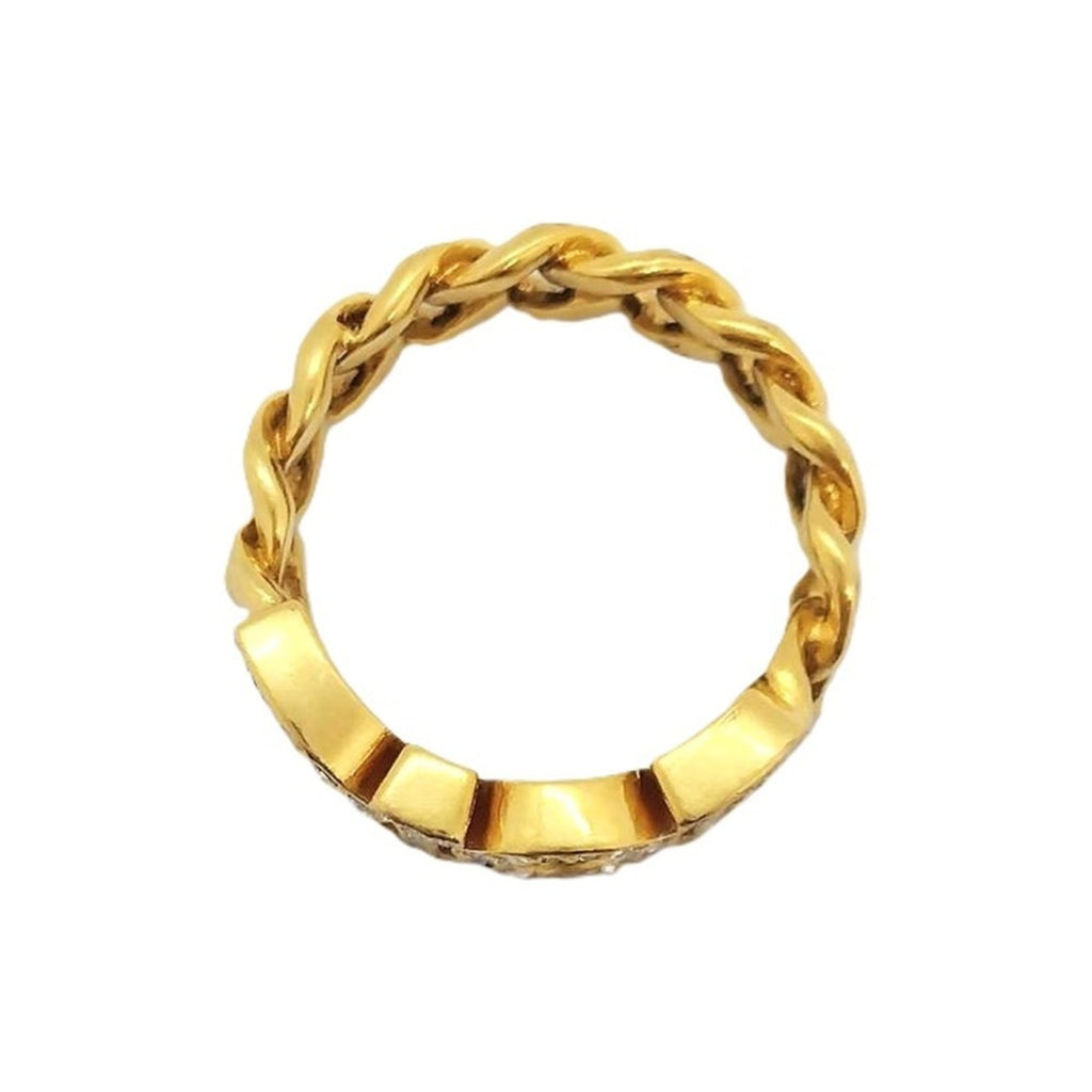 Christian Dior Metal Band Ring (Pre-Owned)