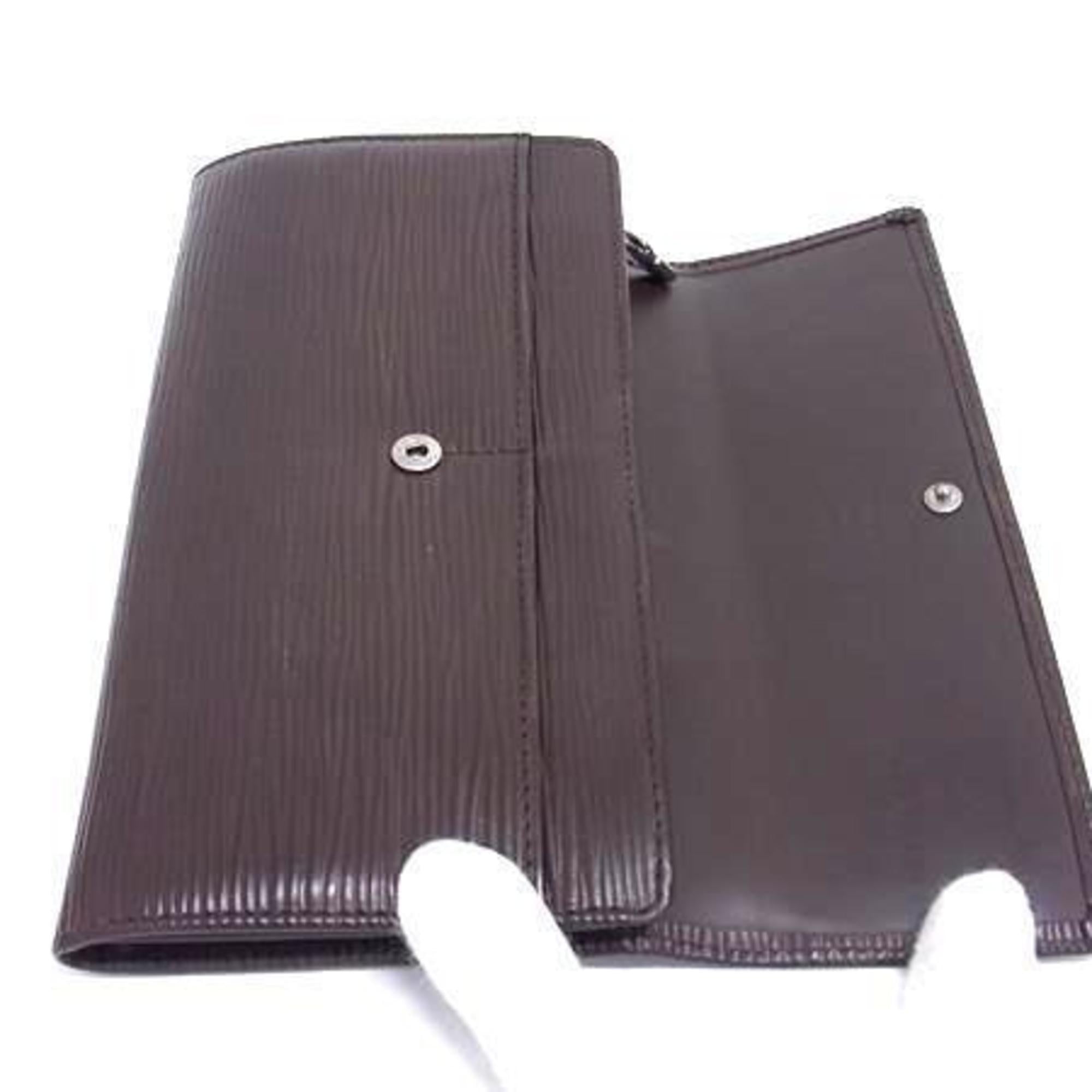 Louis Vuitton Epi Brown Epi Leather Long Wallet