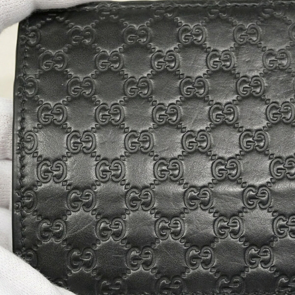 Gucci Black Leather Money Clip (Pre-Owned)