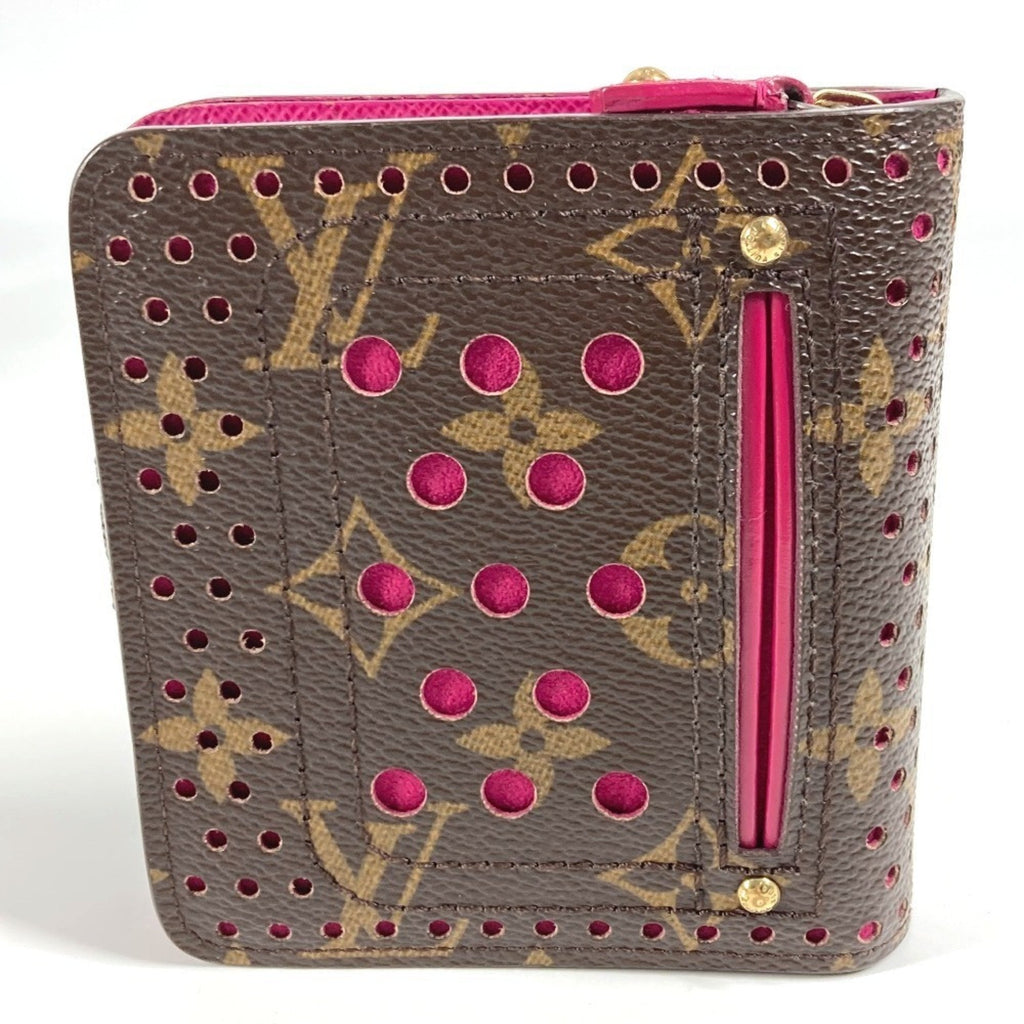 Louis Vuitton Monogram Fuchsia Pink Monogram Pink Monogram Perforated Wallet
