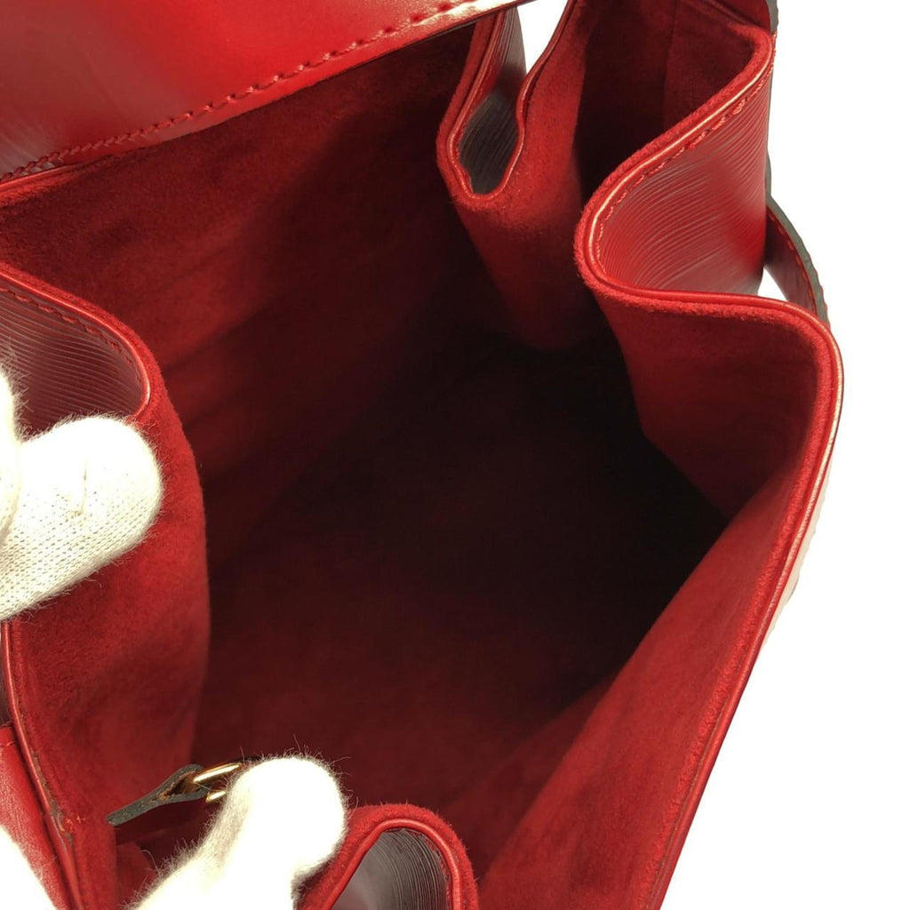 Louis Vuitton Red Color Leather Shoulder Bag