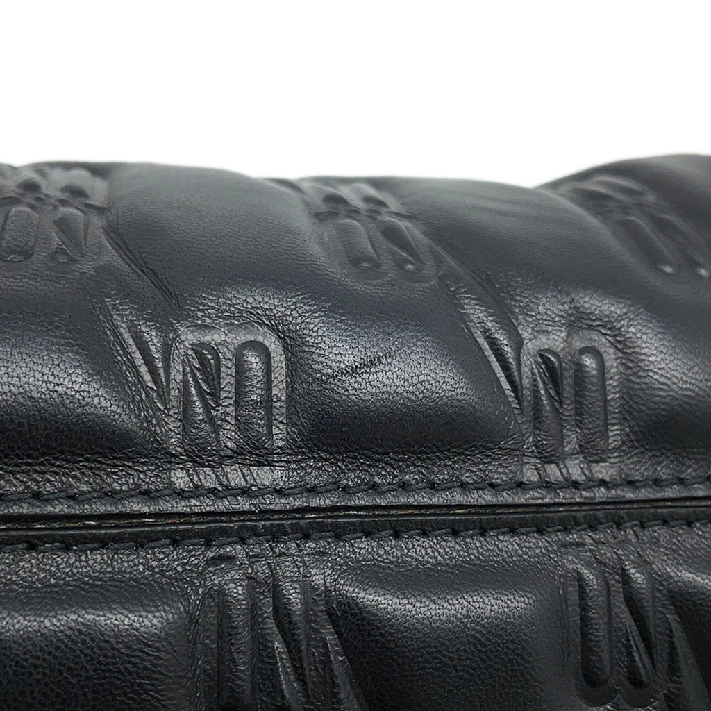 Balenciaga Black Leather Hand
