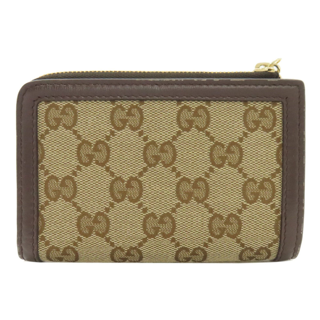 Gucci Brown Canvas Wallet (Bi-Fold) (Pre-Owned)