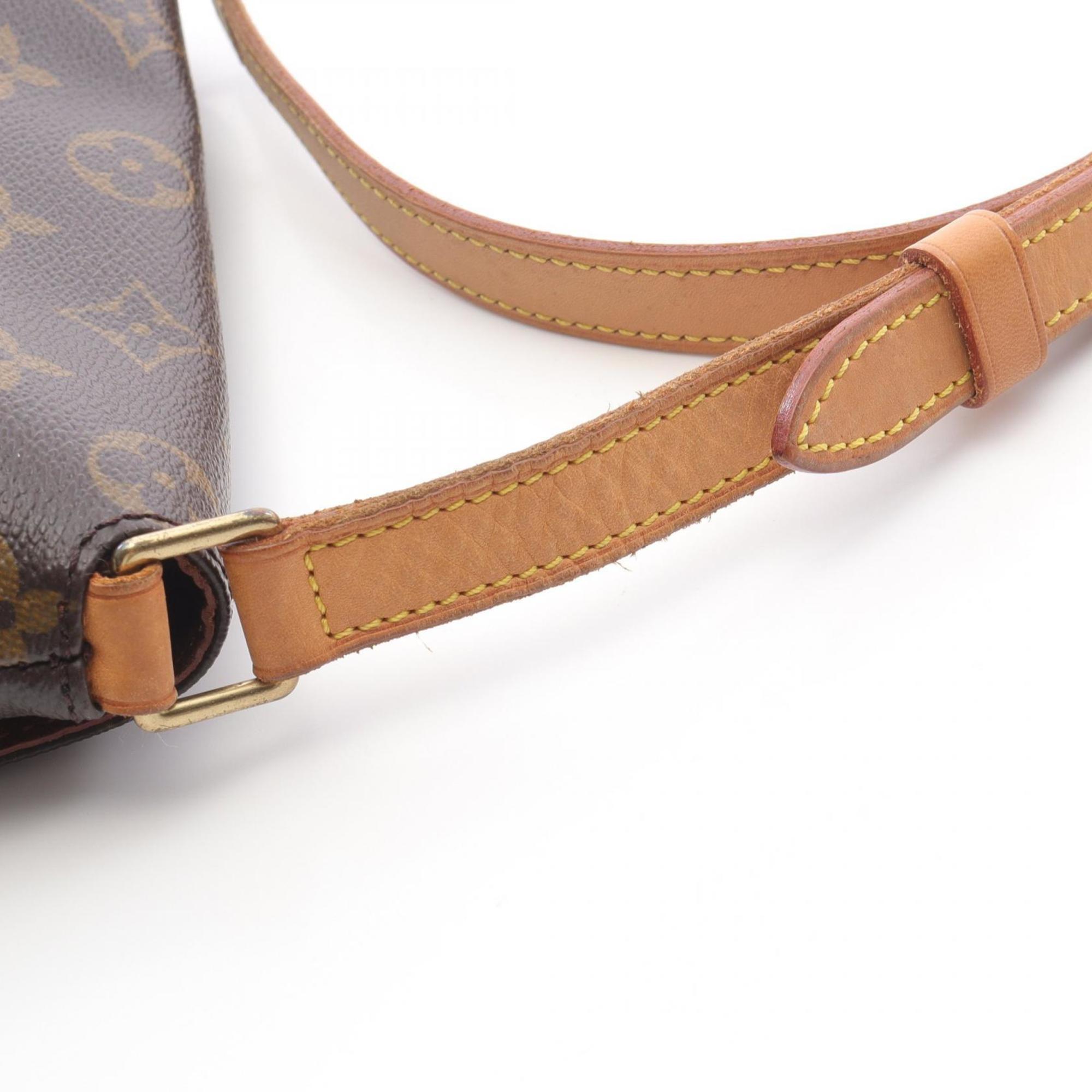 Louis Vuitton Brown Coated Canvas Pvc Leather Monogram Shoulder Bag