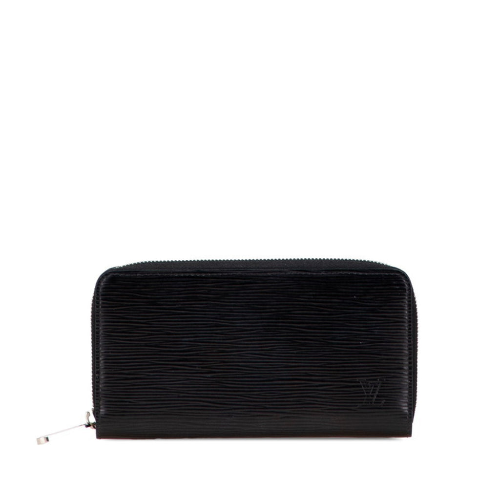Louis Vuitton Epi Black Leather Long Wallet