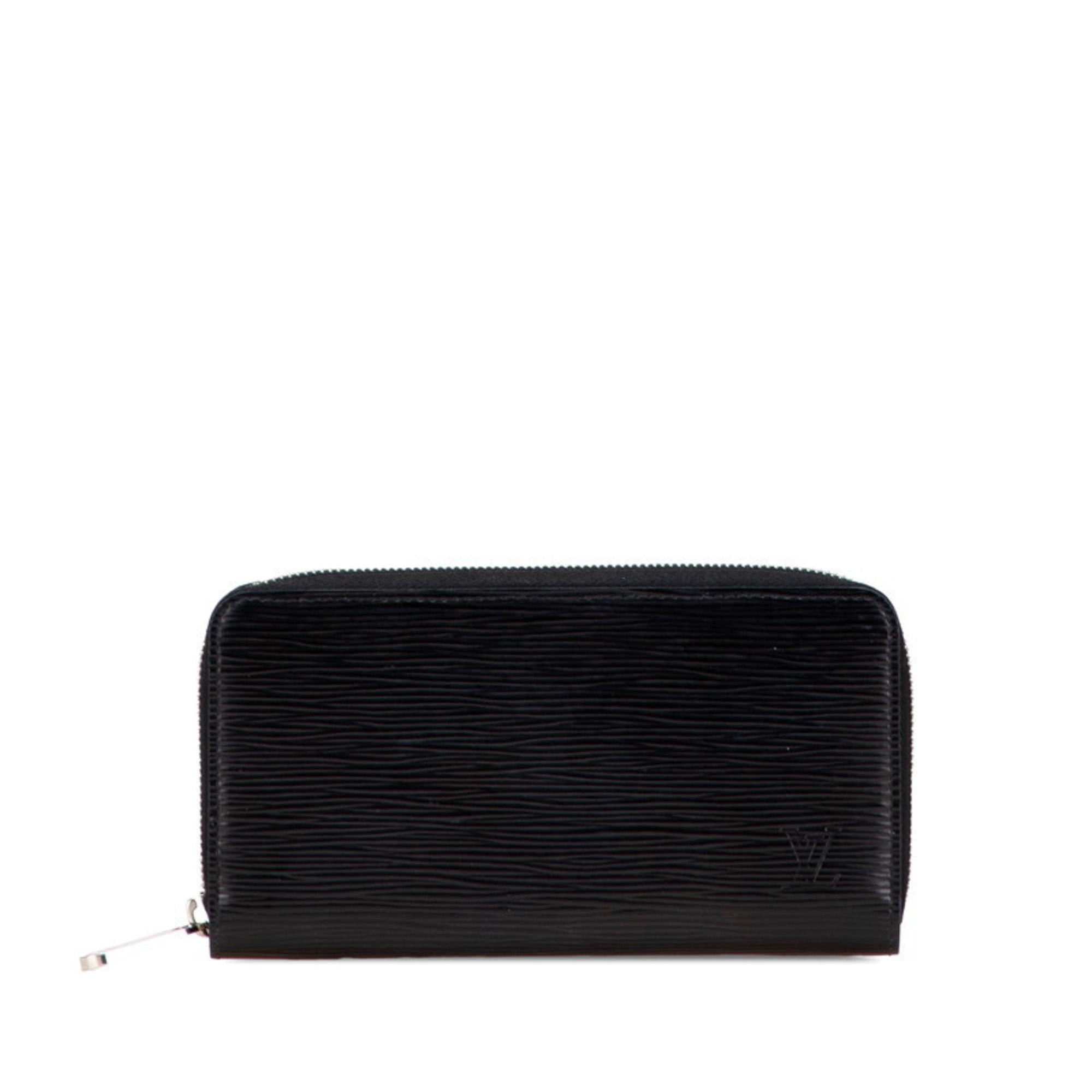 Louis Vuitton Epi Black Leather Long Wallet