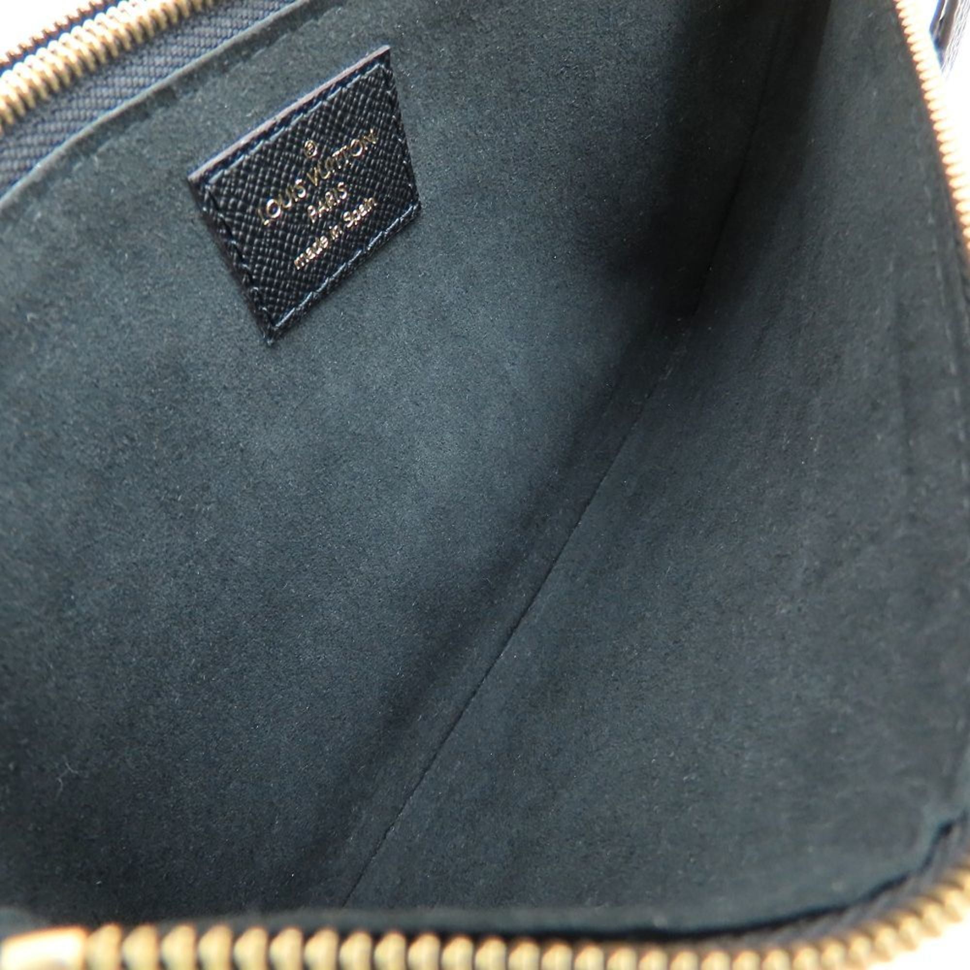 Louis Vuitton Brown Noir Canvas Shoulder Bag