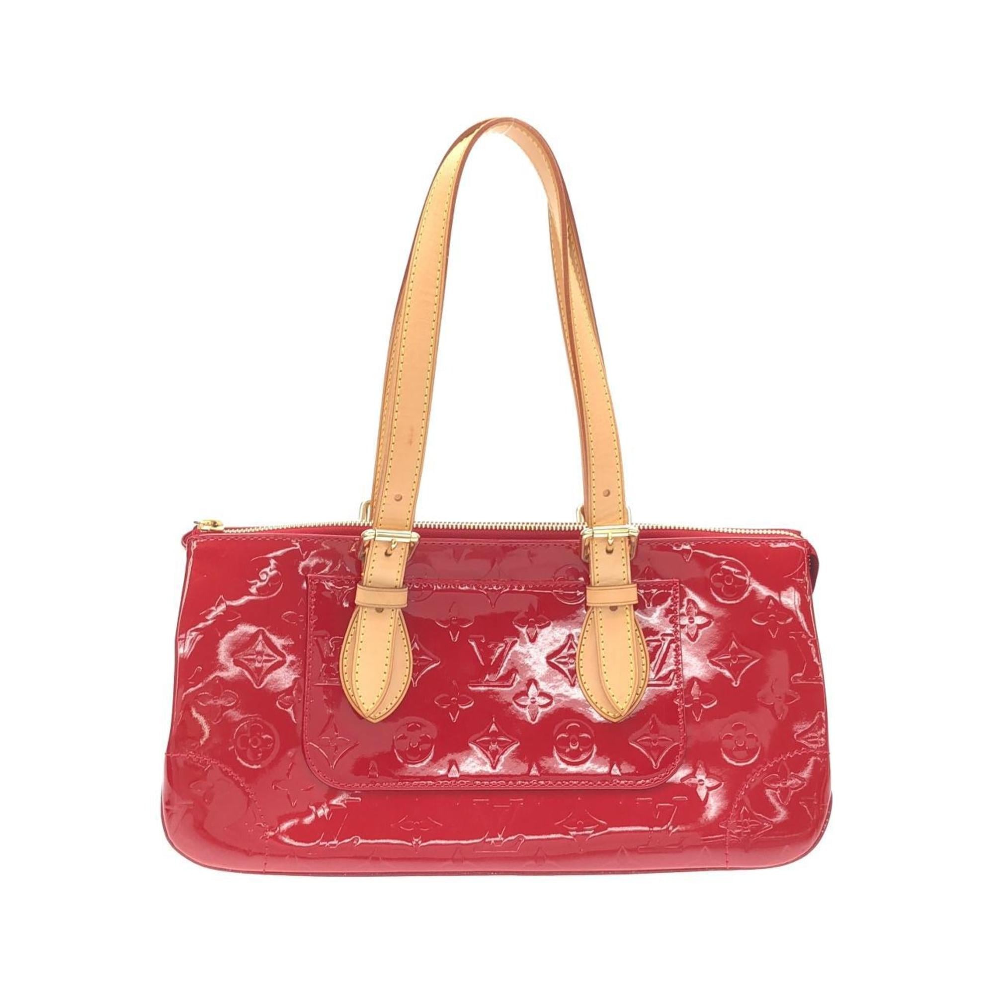 Louis Vuitton Pomme D'amour Leather Handbag