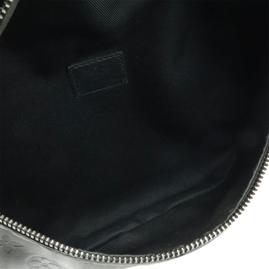 Louis Vuitton Black Noir Monogram Shadow Fanny Pack