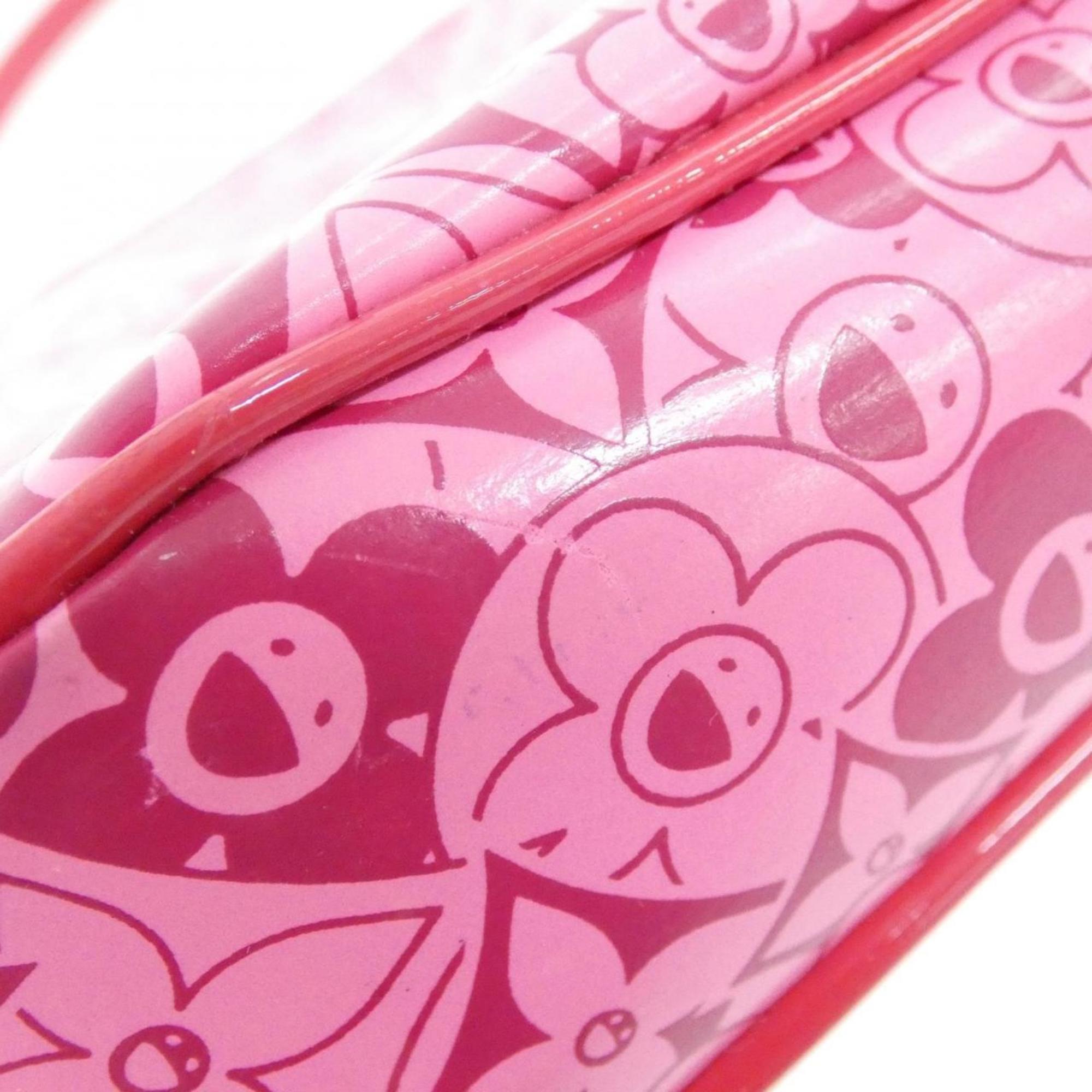 Louis Vuitton Rose Pvc Pochette Pouch