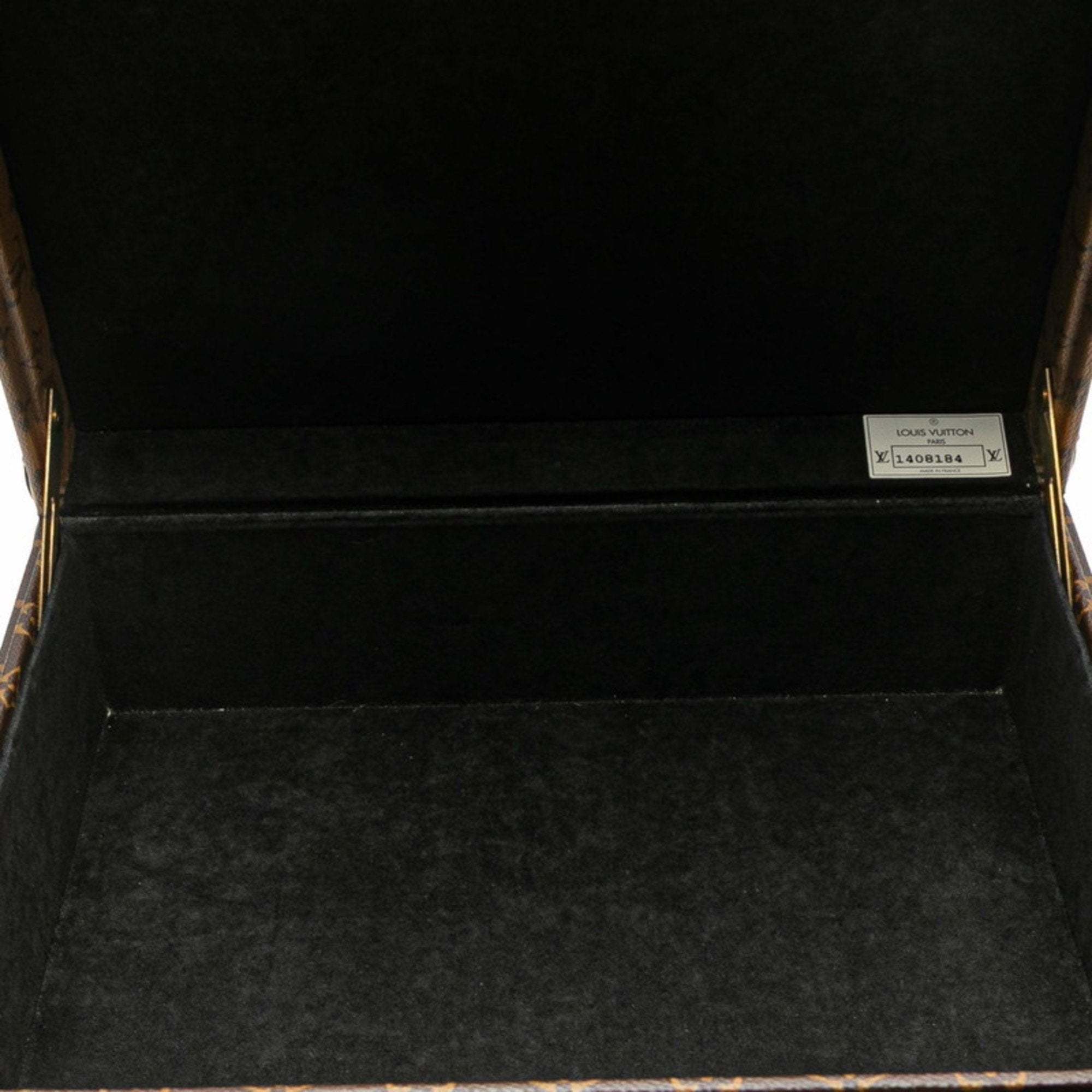 Louis Vuitton Monogram Reverse Black Brown Monogram Reverse Pvc Leather Attaché Case Briefcase