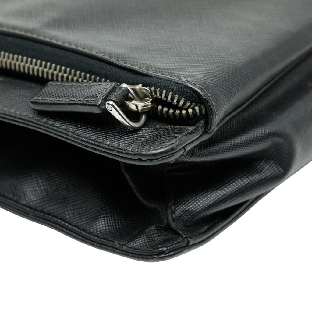 Prada Black Leather Handbag