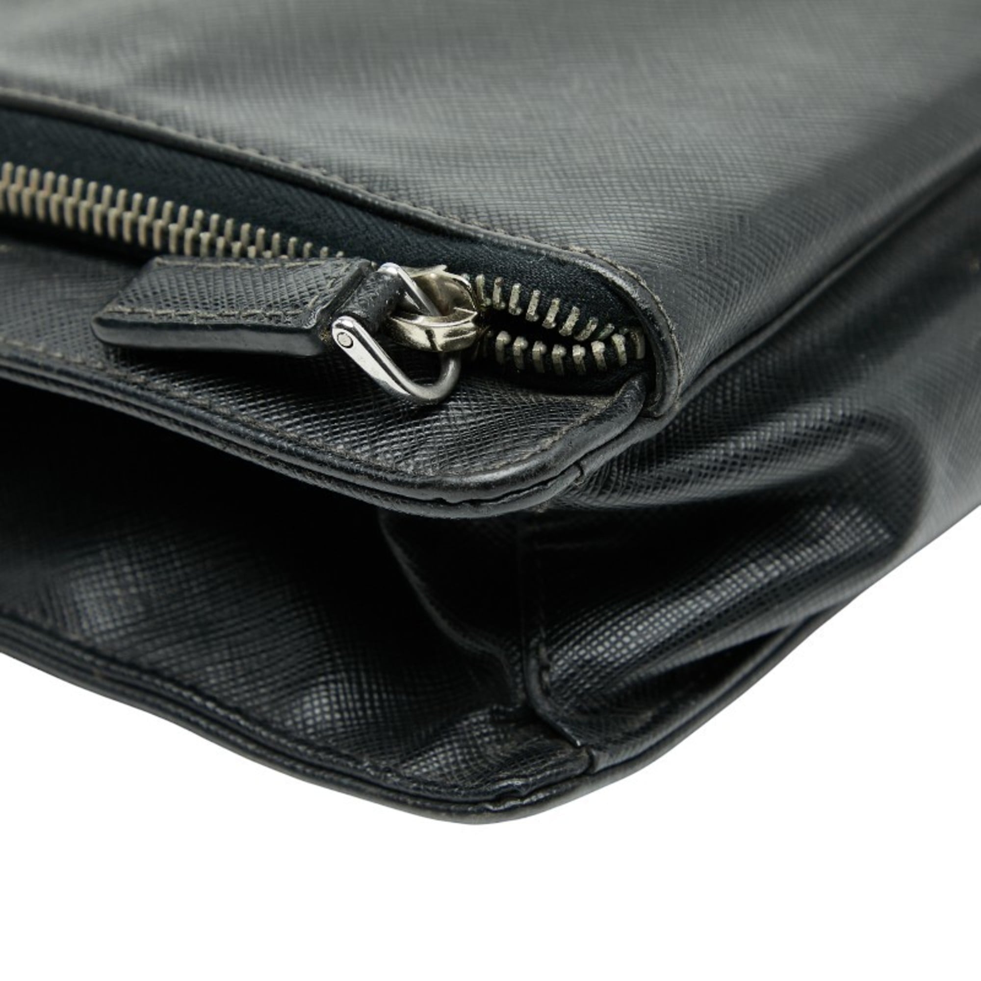 Prada Black Leather Handbag