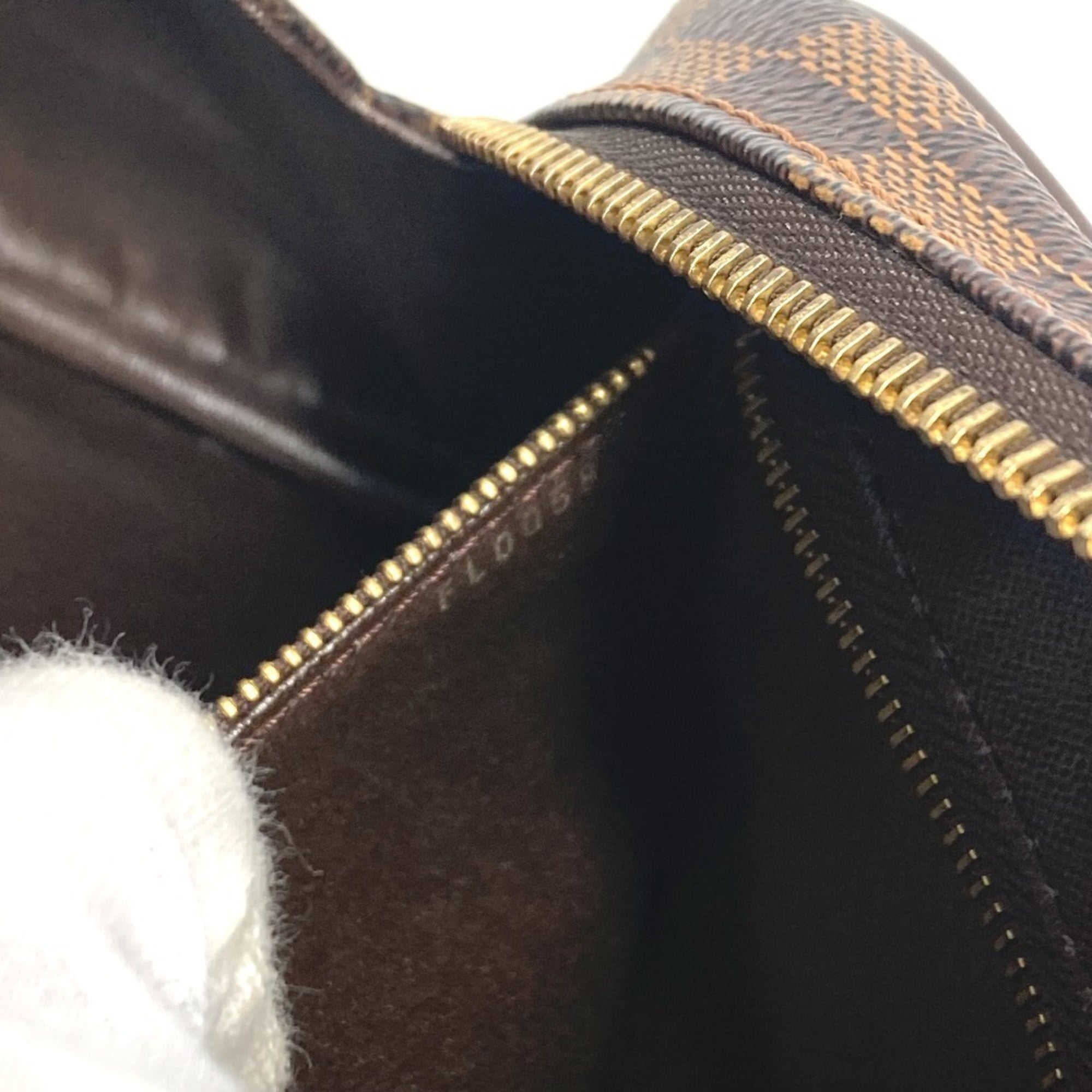Louis Vuitton Brown Ebene Damier Canvas Pouch