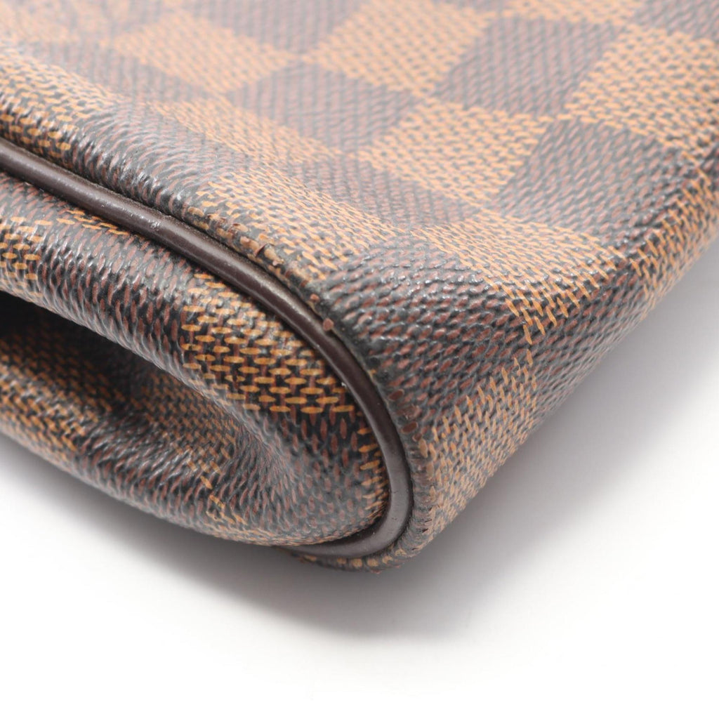 Louis Vuitton Brown Ebene Coated Canvas Leather Handbag