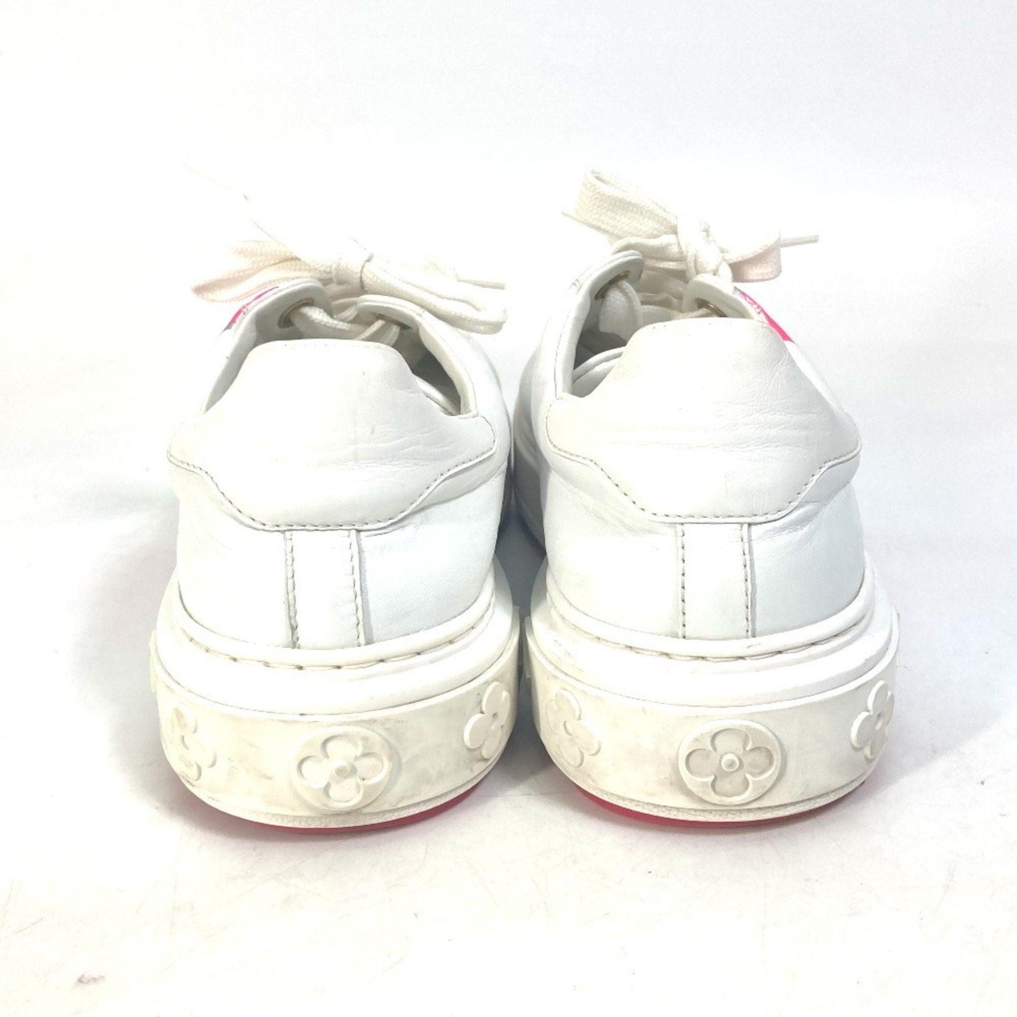 Louis Vuitton Pink White Sneakers