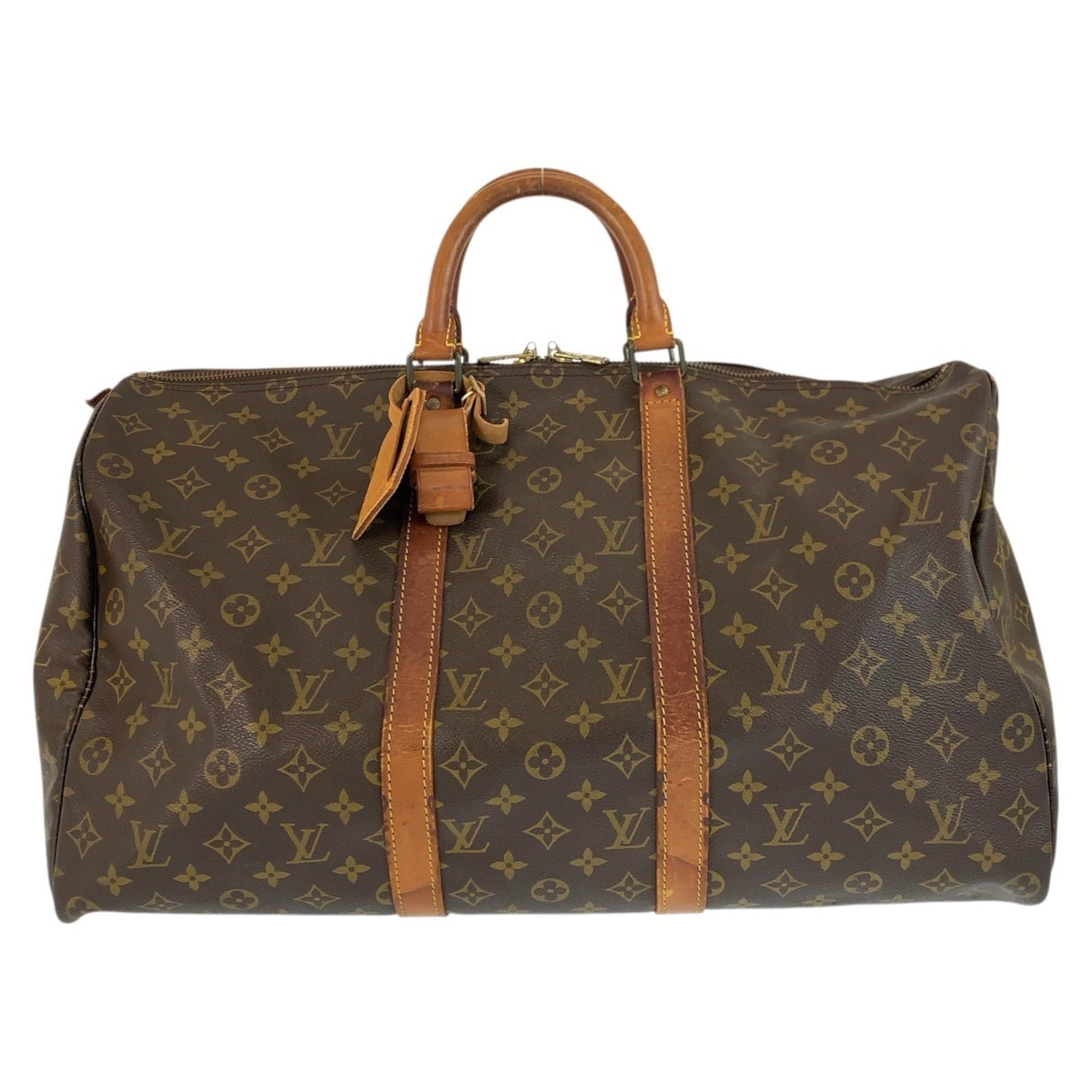 Louis Vuitton Brown Monogram Boston Bag Handbag
