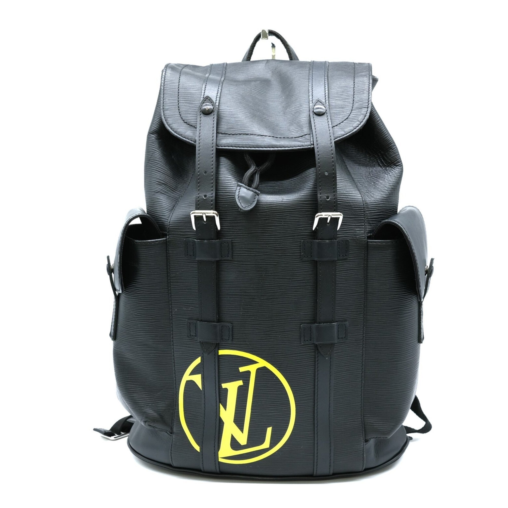 Louis Vuitton Black Epi Leather Backpack