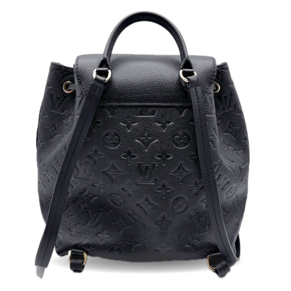 Louis Vuitton Noir Monogram Empreinte Backpack