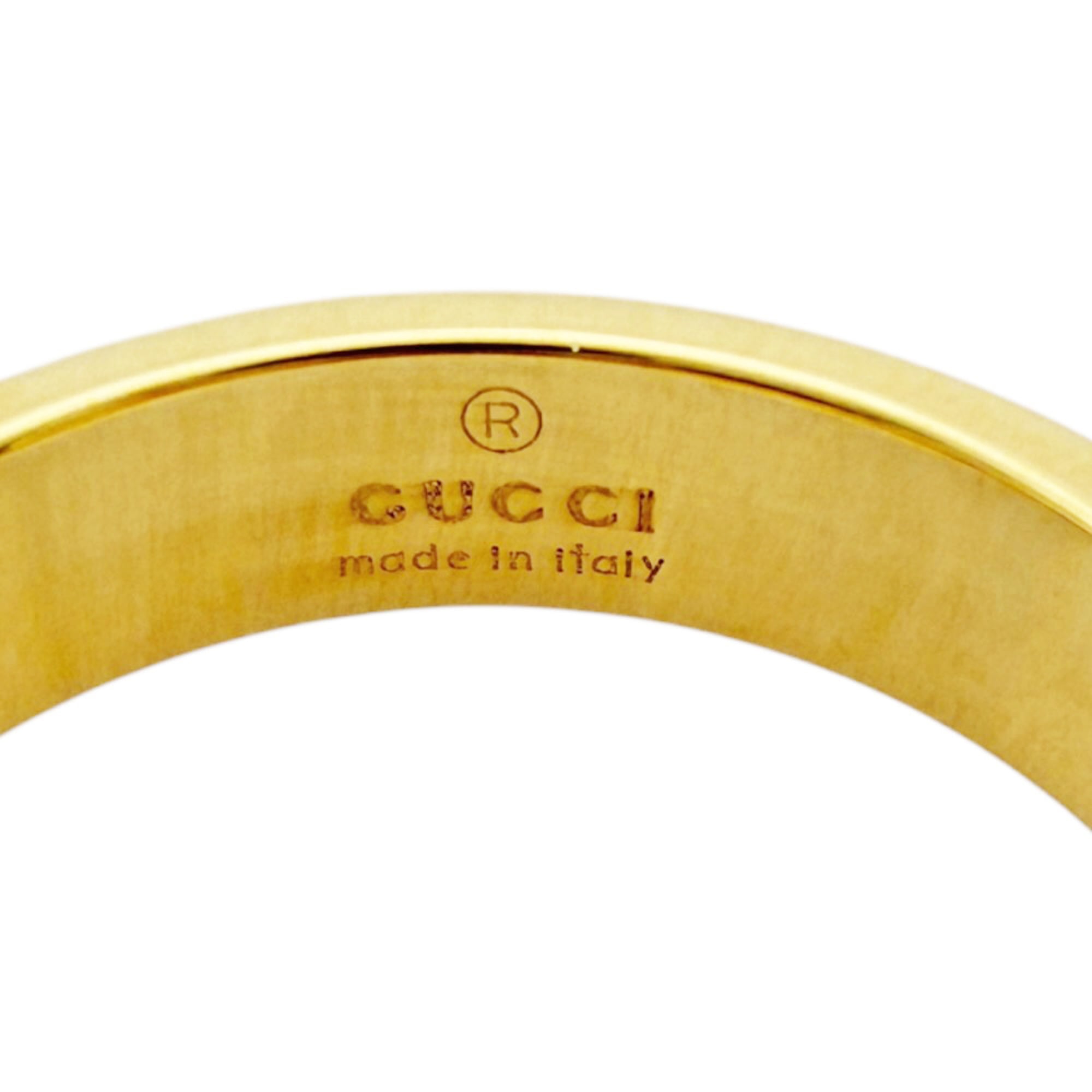 Gucci Yellow Gold Yellow Gold (18K) Band Ring (Pre-Owned)