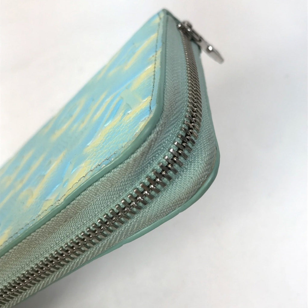 Louis Vuitton Monogram Empreinte Vert Yellow Monogram Empreinte Long Wallet