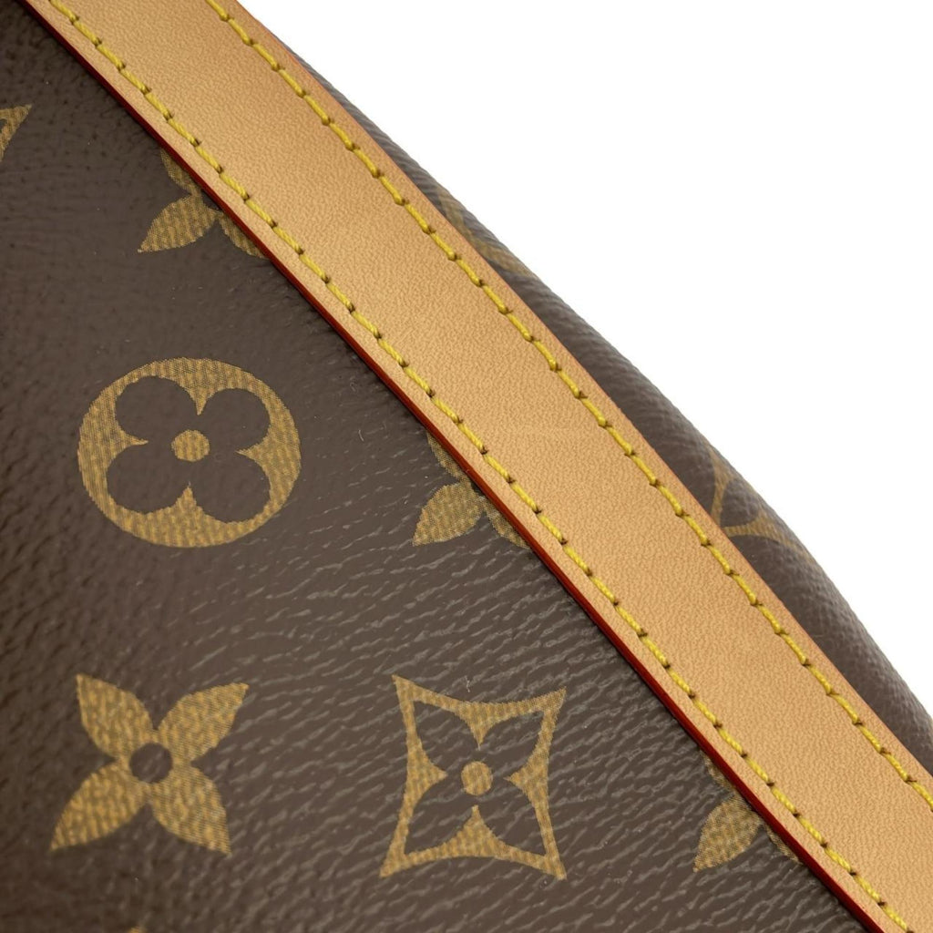 Louis Vuitton Marron Coated Canvas Shoulder Bag