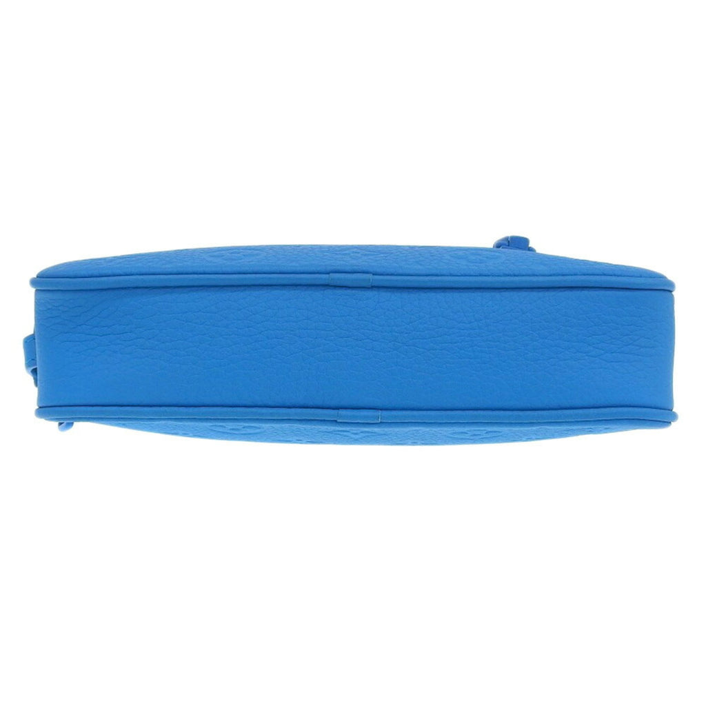 Louis Vuitton Blue Leather Clutch Bag Pochette