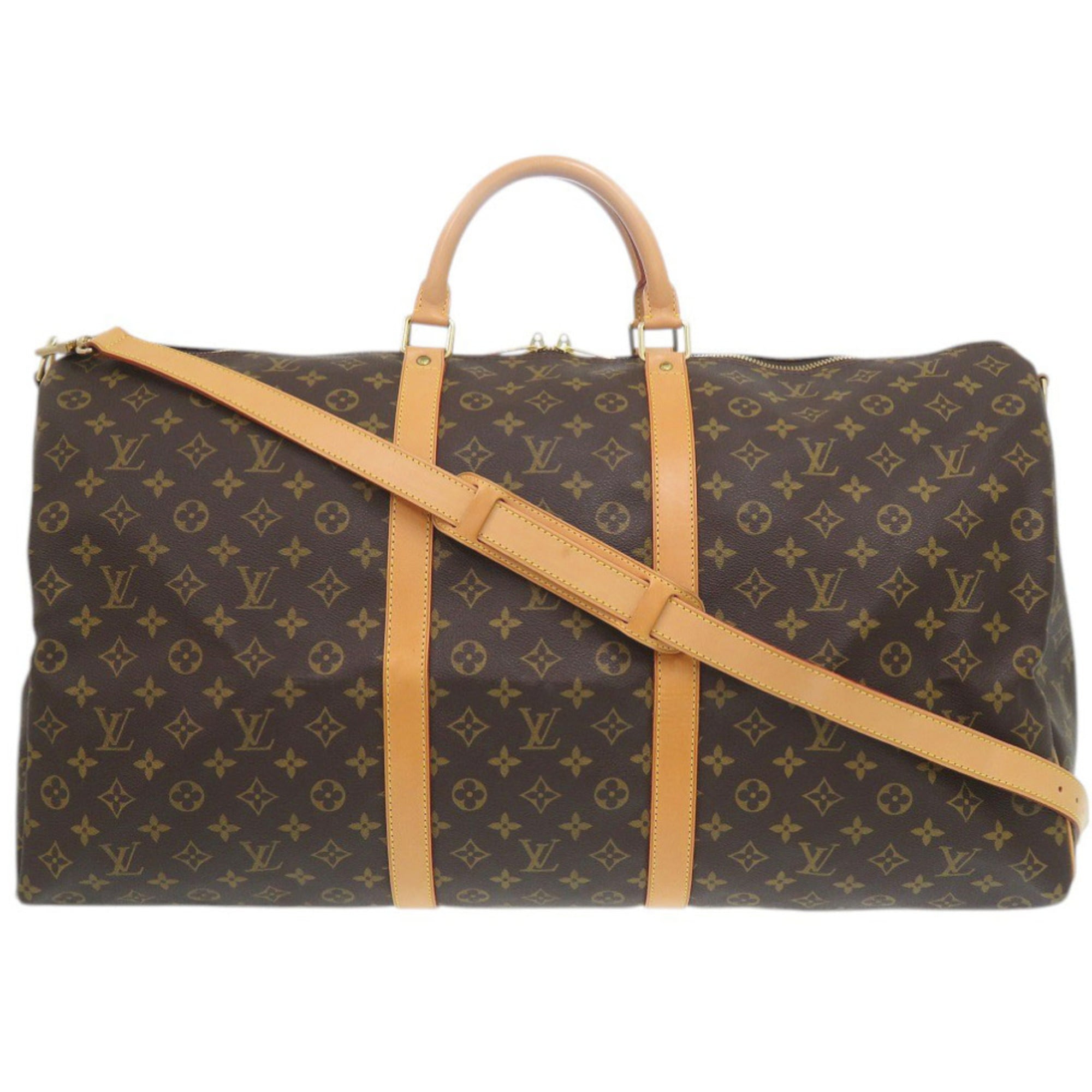 Louis Vuitton Brown Monogram Monogram Boston Bag