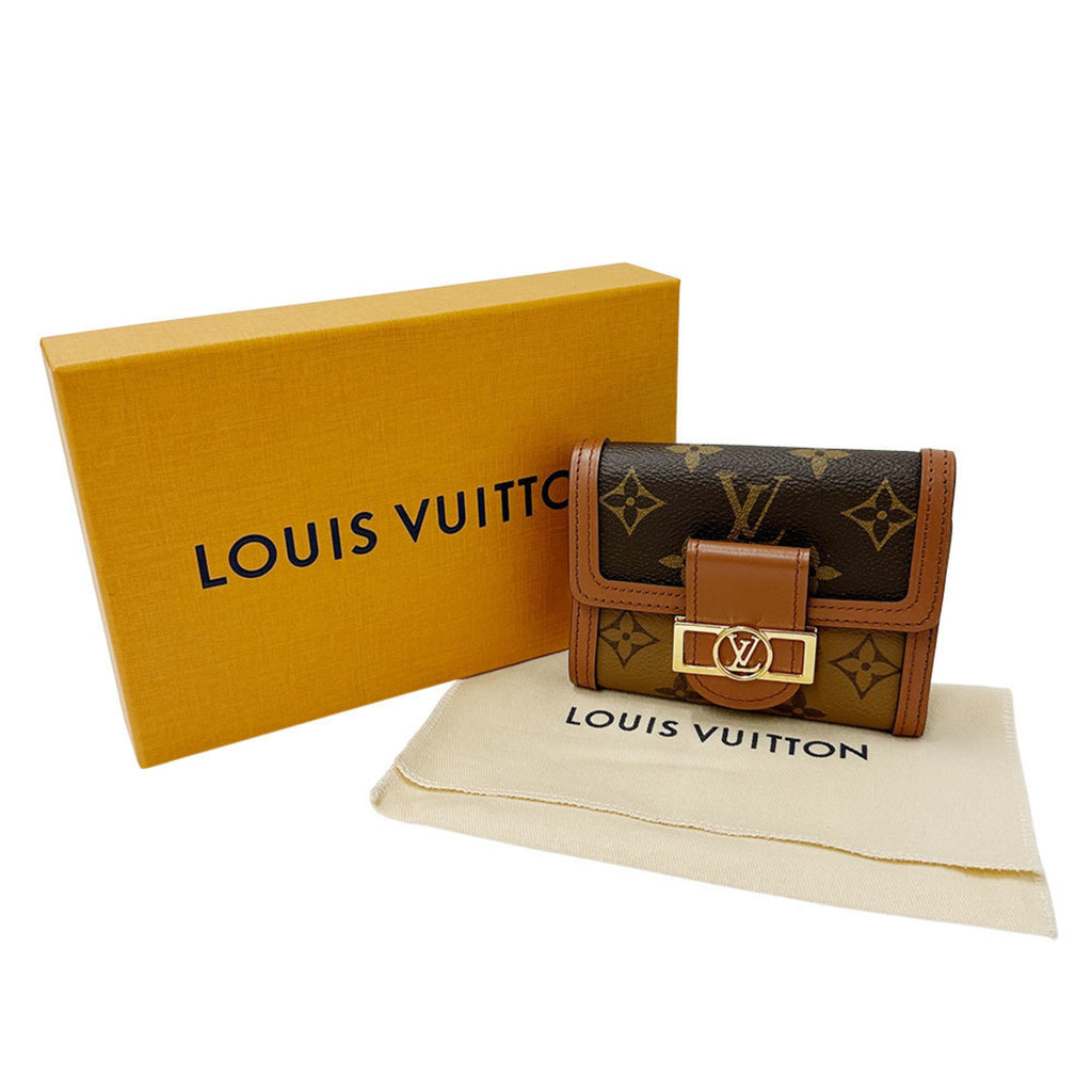 Louis Vuitton Monogram Reverse Monogram Reverse Wallet (Tri-Fold)