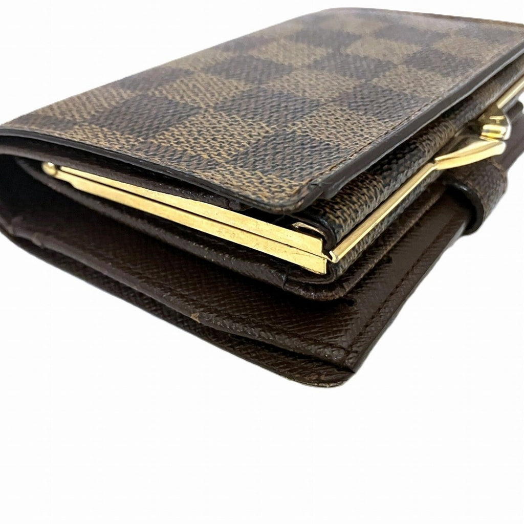 Louis Vuitton Monogram Brown Damier Canvas Damier Canvas Wallet