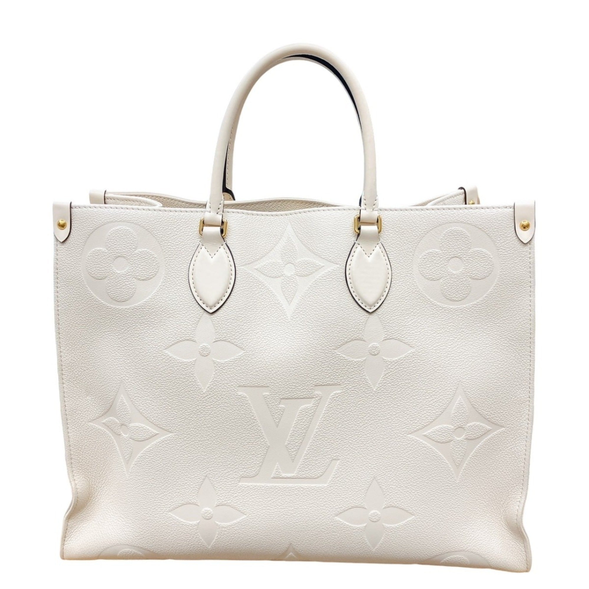 Louis Vuitton Monogram Empreinte Beige Monogram Empreinte Tote Bag
