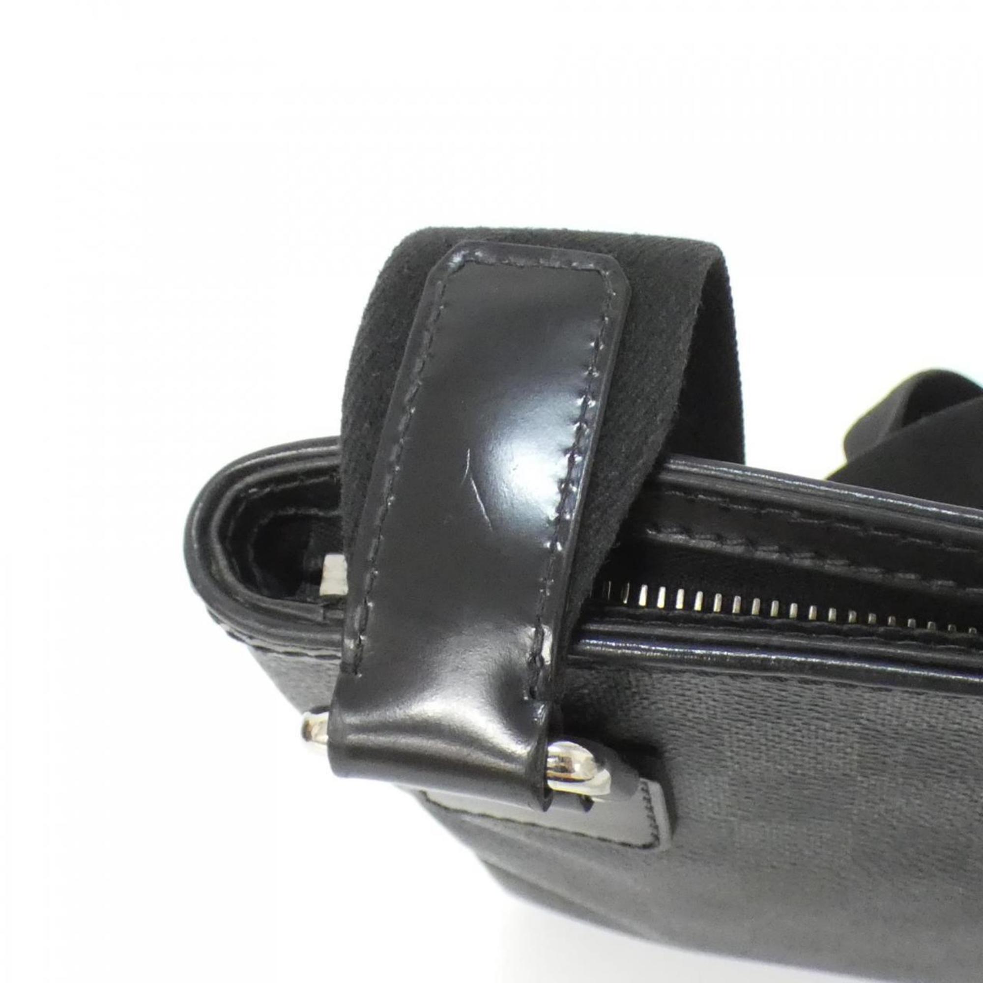 Louis Vuitton Graphite Coated Canvas Shoulder Bag