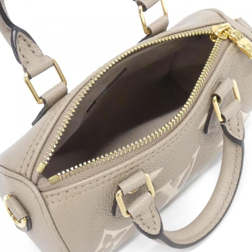 Louis Vuitton Tourterelle Leather Boston Bag