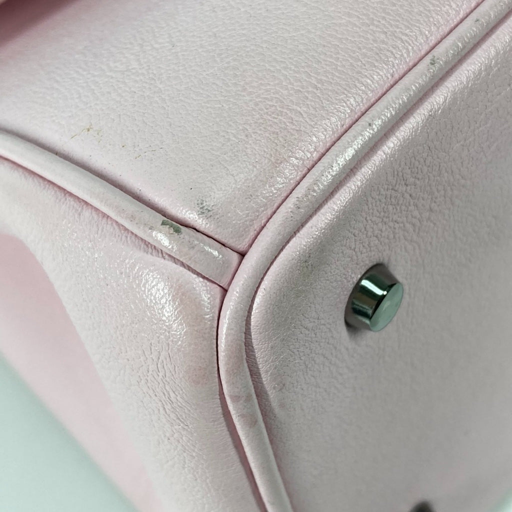 Christian Dior Pink Leather Handbag (Pre-Owned)