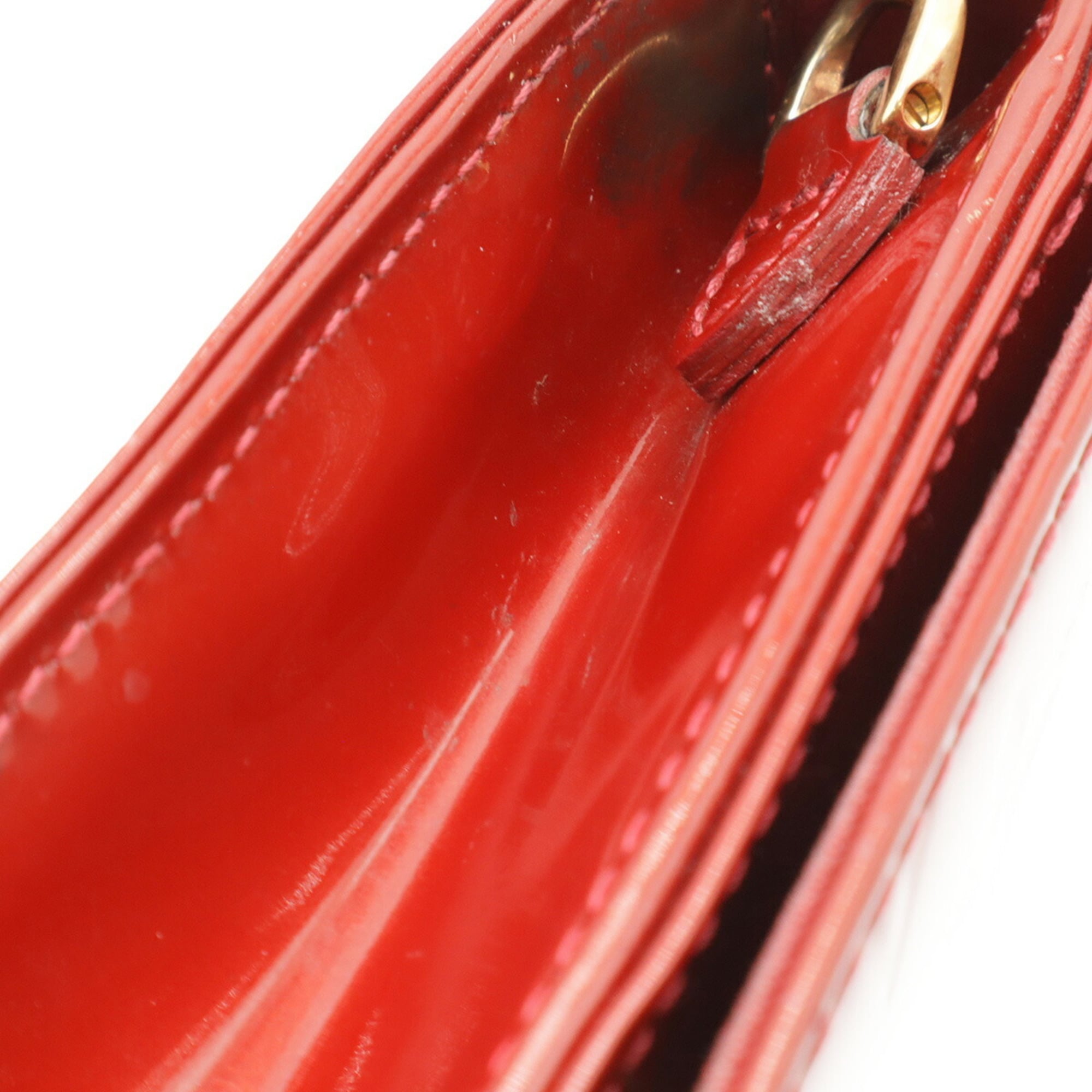 Louis Vuitton Red Color Clutch Bag Shoulder Bag