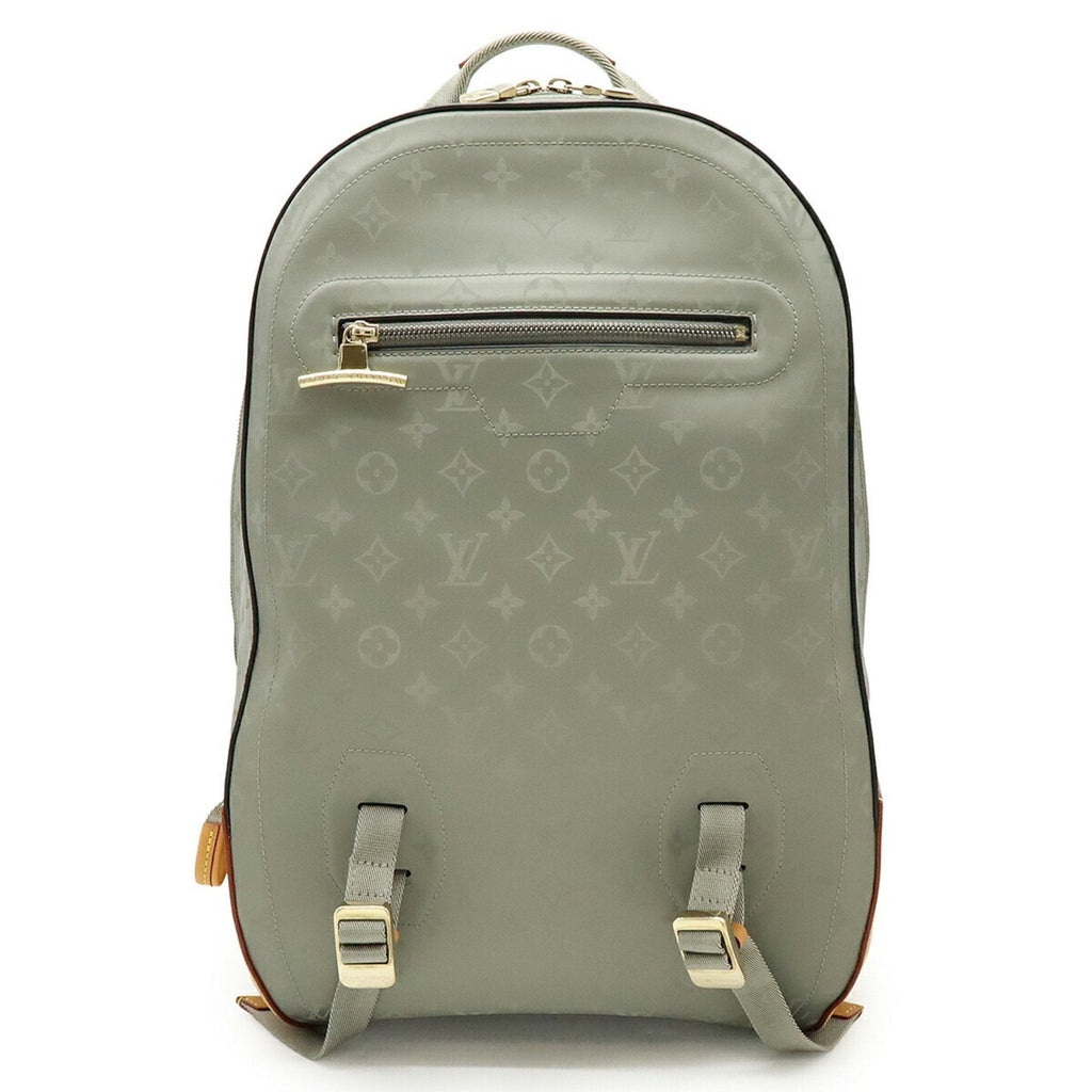 Louis Vuitton Gray Canvas Backpack