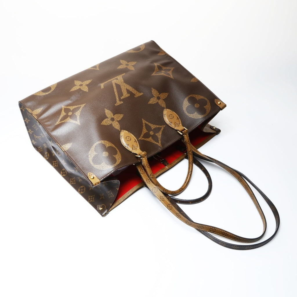 Louis Vuitton Brown Monogram Tote Bag