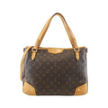Louis Vuitton Marron Coated Canvas Handbag