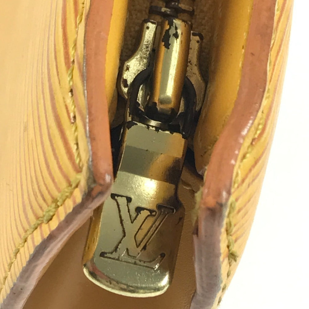 Louis Vuitton Yellow Epi Leather Handbag Tote Bag