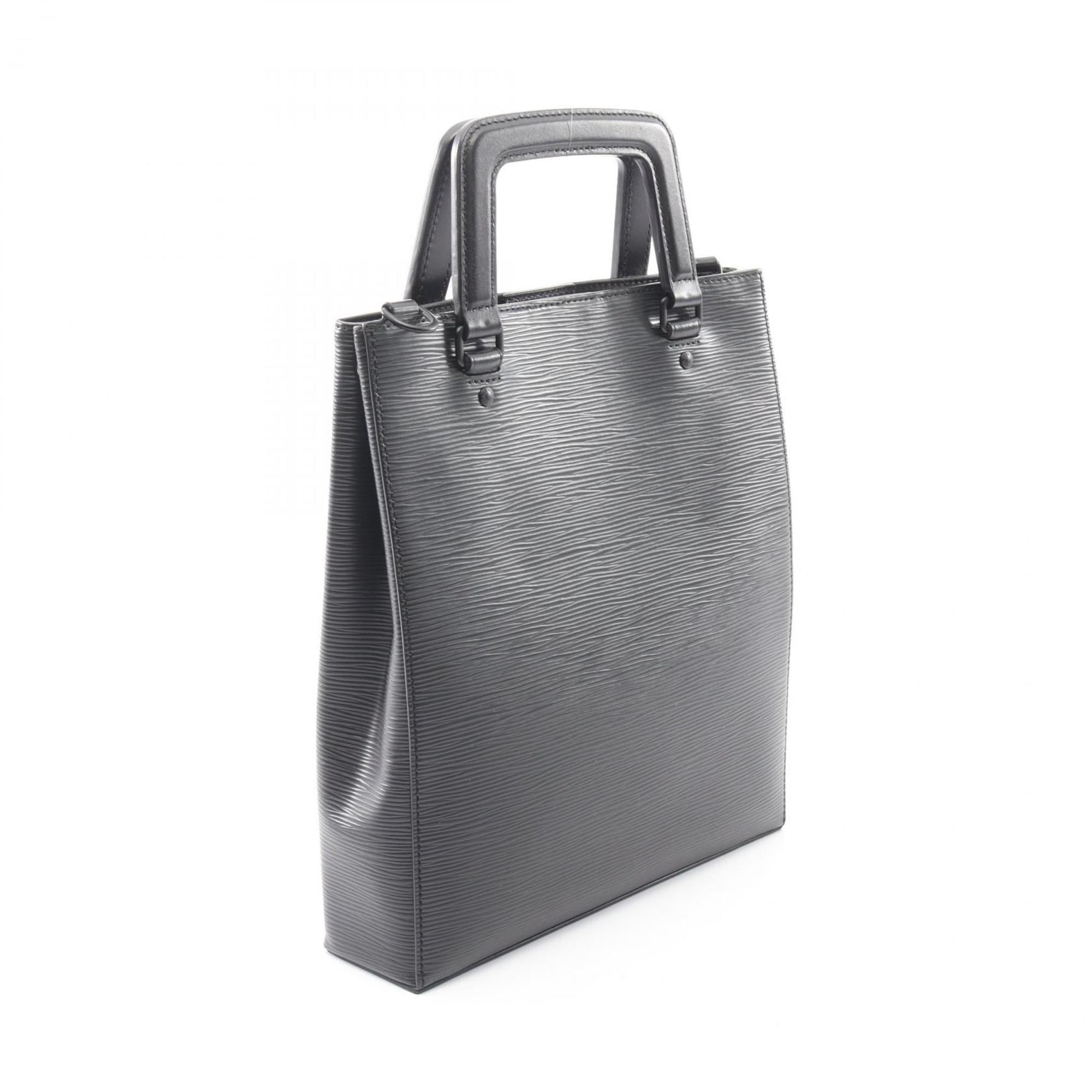 Louis Vuitton Black Noir Epi Leather Handbag