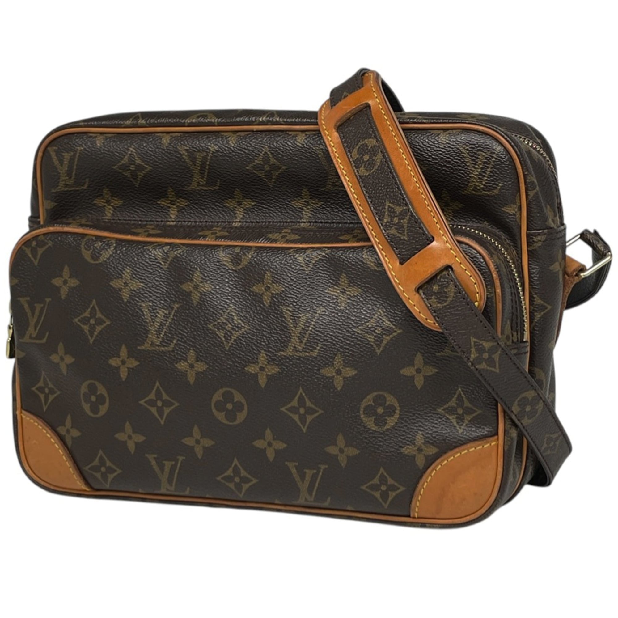 Louis Vuitton Brown Monogram Shoulder Bag