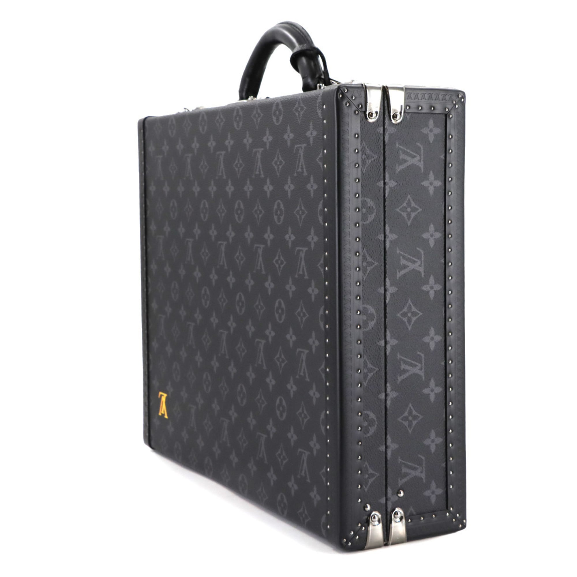 Louis Vuitton Black Monogram Eclipse Monogram Eclipse Attaché Case Briefcase Handbag
