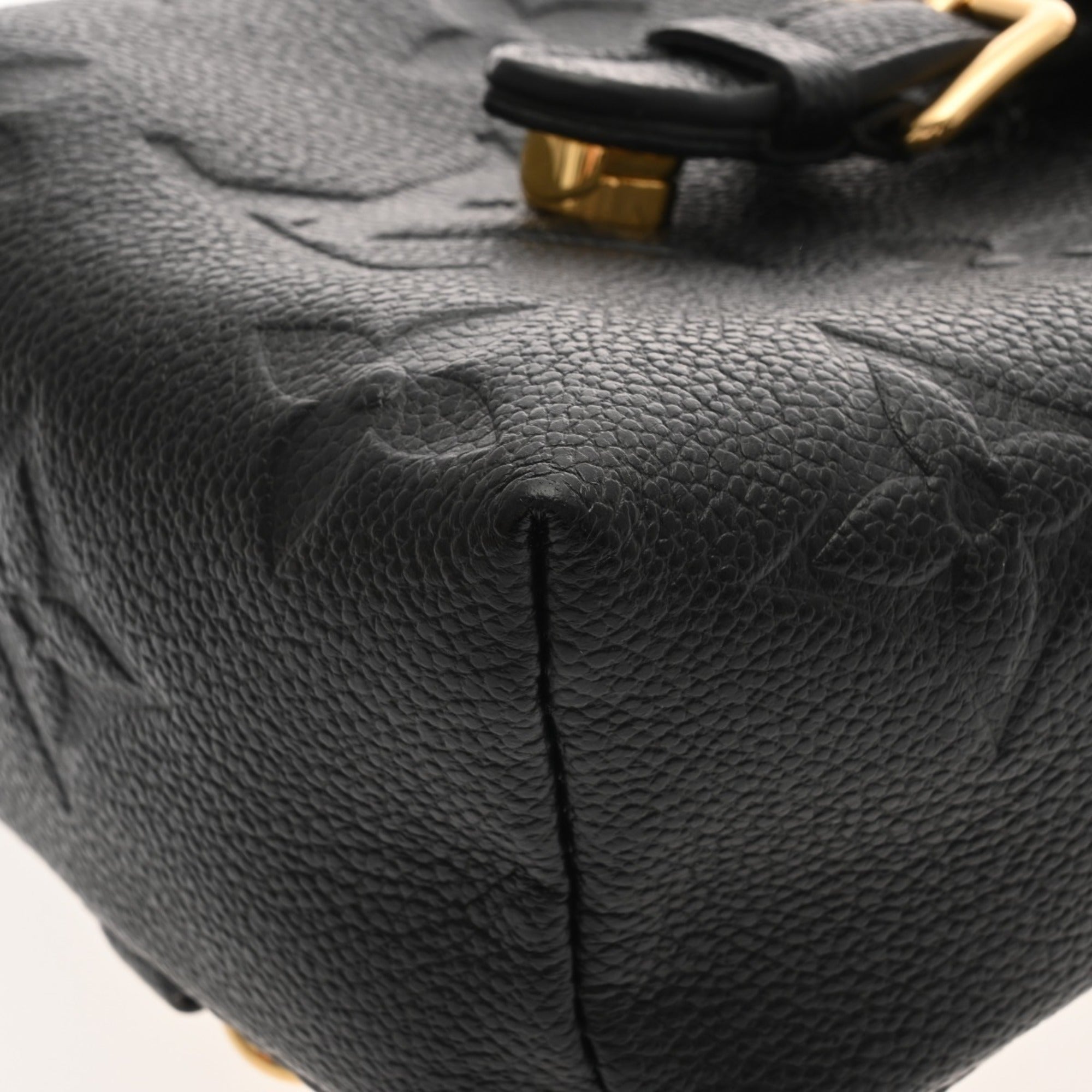 Louis Vuitton Monogram Empreinte Noir Leather Backpack