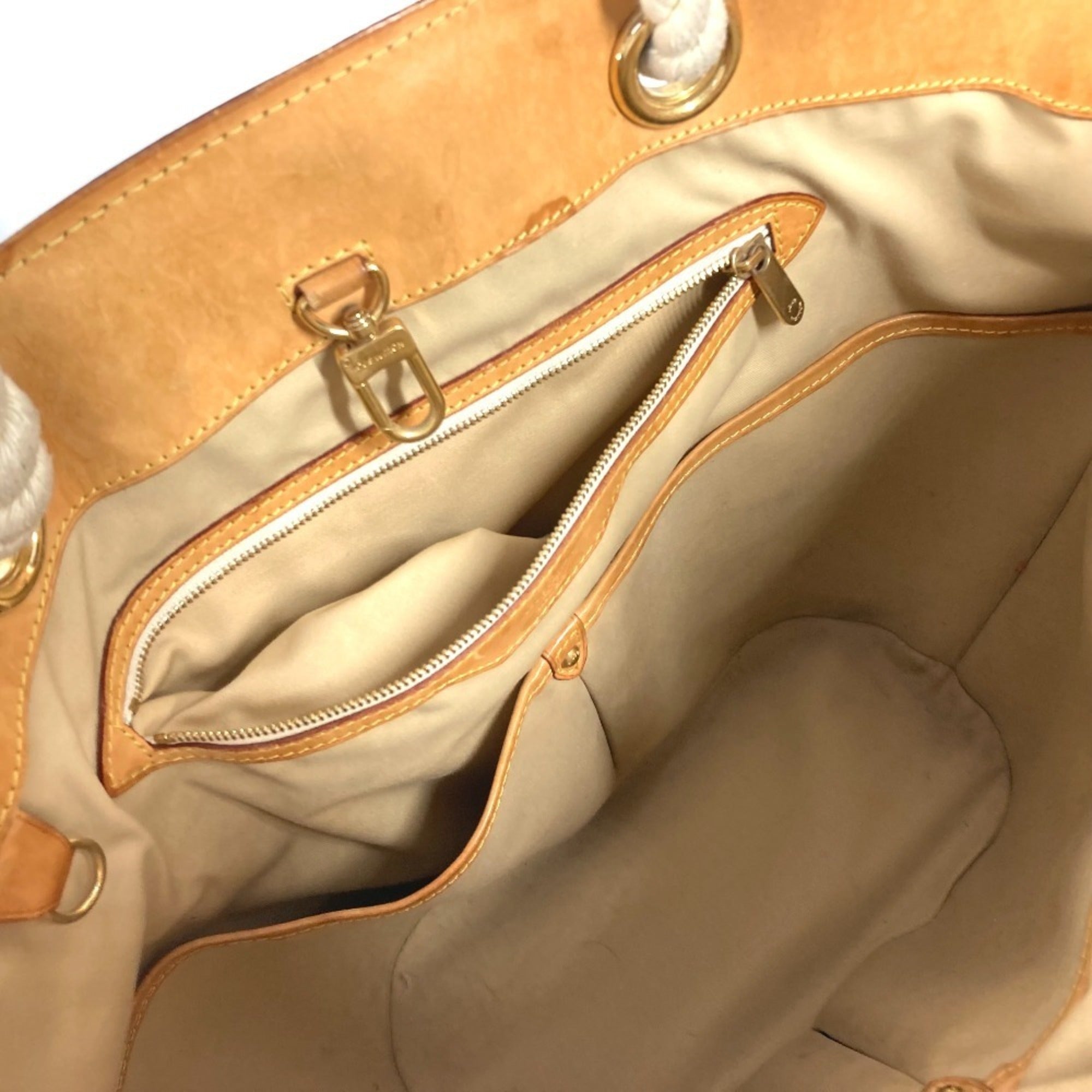 Louis Vuitton White Damier Azur Shoulder Bag Tote Bag