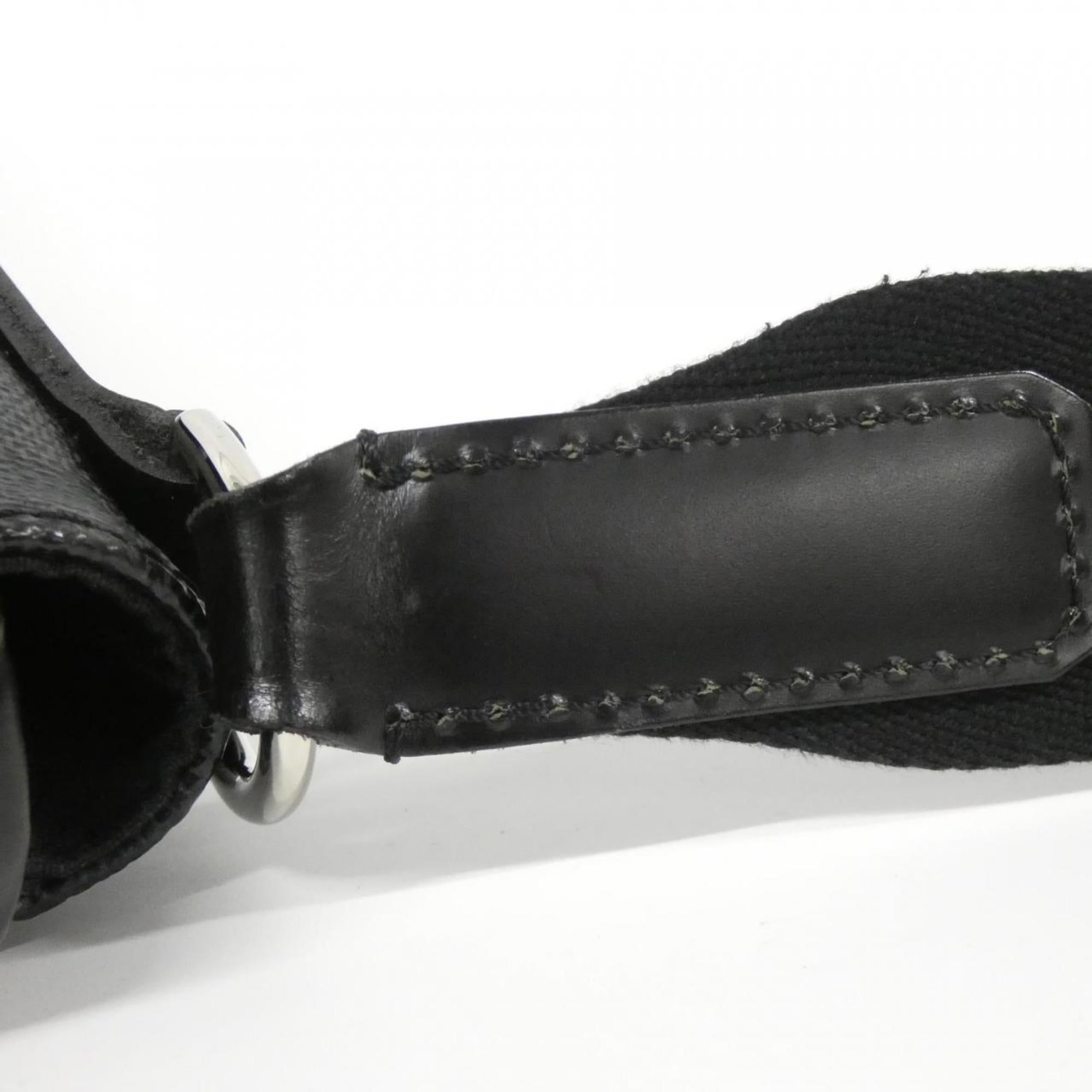 Louis Vuitton Graphite Coated Canvas Shoulder Bag