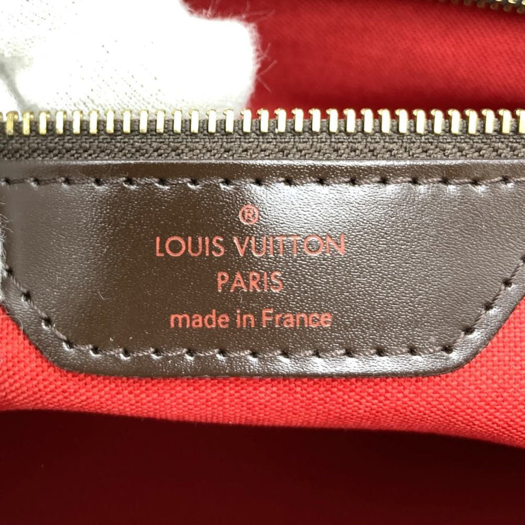Louis Vuitton Brown Damier Canvas Shoulder Bag Tote Bag