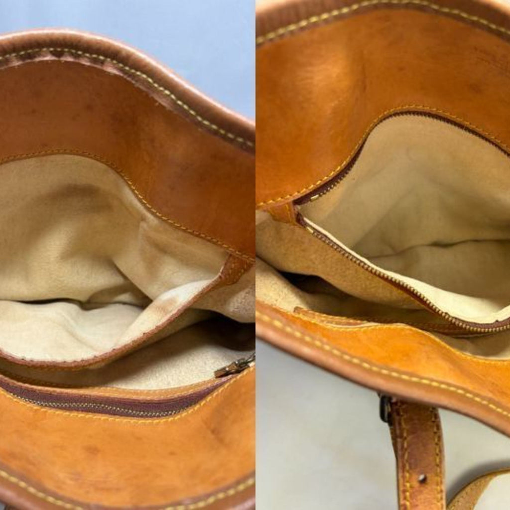 Louis Vuitton Brown Pvc Leather Shoulder Bag
