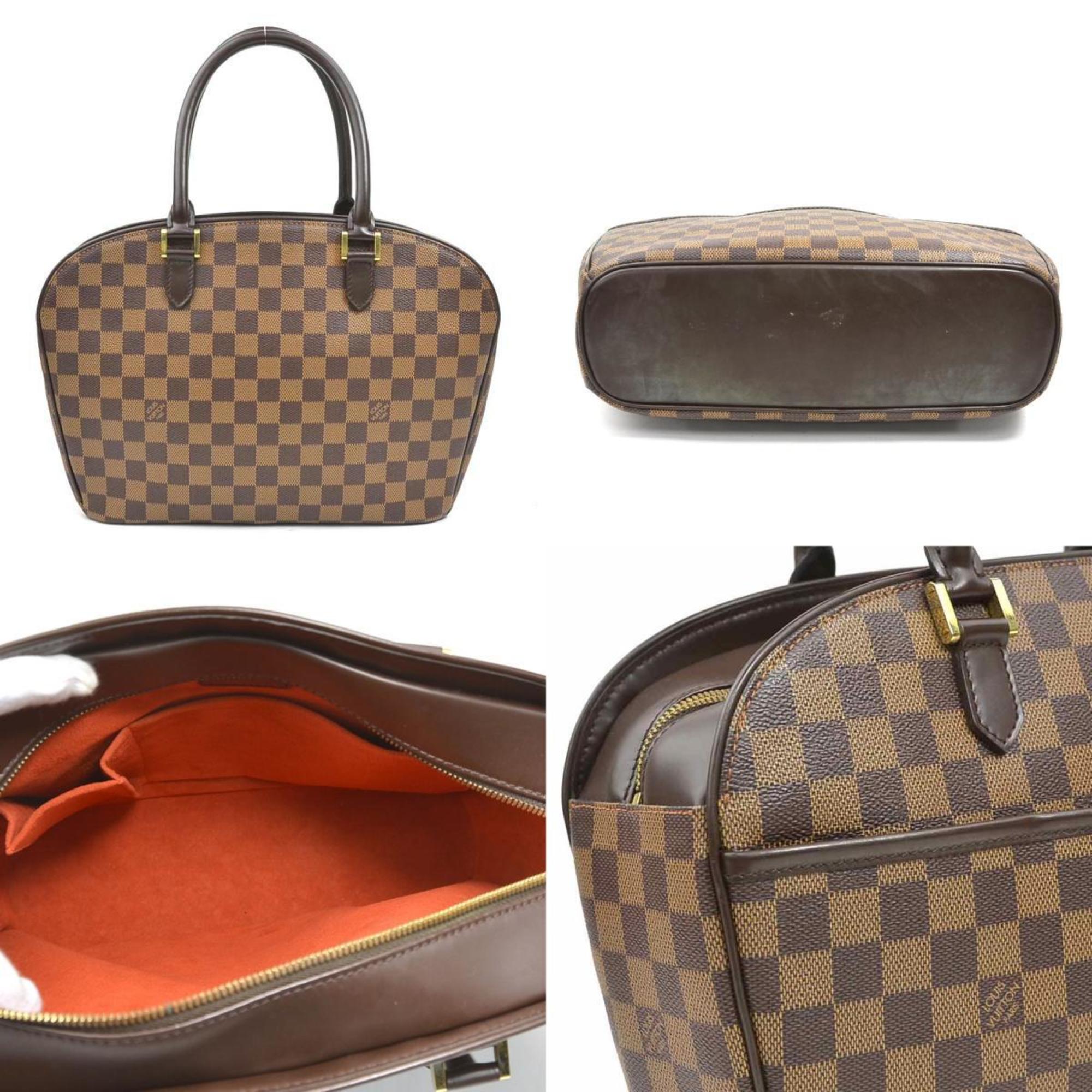 Louis Vuitton Ebene Damier Canvas Handbag