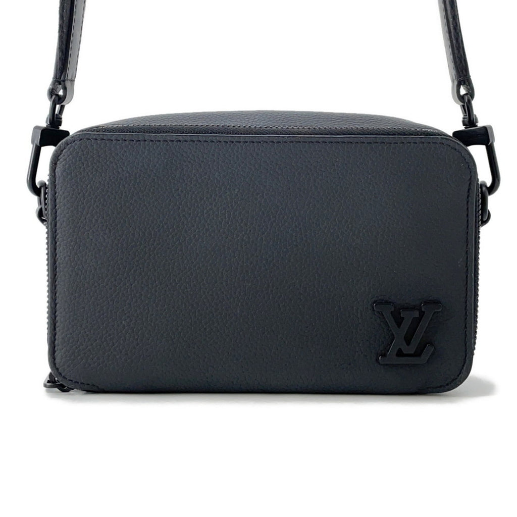 Louis Vuitton Black Noir Chain/Shoulder Wallet