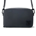 Louis Vuitton Black Noir Chain/Shoulder Wallet
